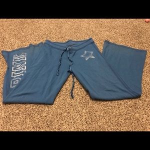 Large Victoria Secret Sweatpants